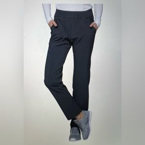 Heartsoul Mid Rise Tapered Leg Pant  #HS075 Pewter